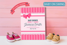 Baby Shower Invitation Maker screenshot 5