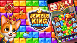 Jewels King : Castle Blast screenshot 2