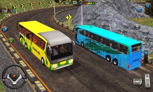 オフロードスクールバスドライバーゲーム screenshot 2