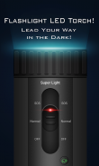 Super Flashlight HD screenshot 1