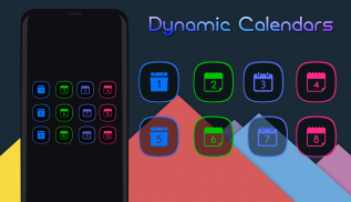 DarkNeon Icon Pack screenshot 1