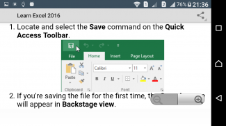 Learn Excel 2016 All-Free screenshot 3