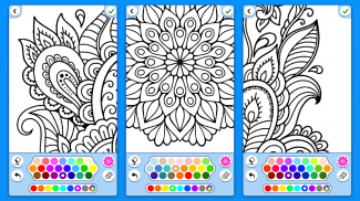Mandala coloring book adults screenshot 0