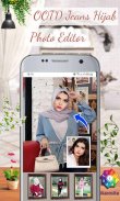 OOTD Jeans Hijab Photo Editor screenshot 1