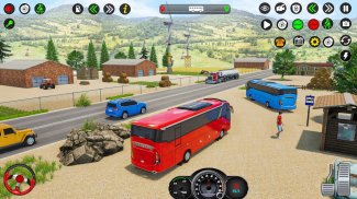 Uphill offroad bus driving sim screenshot 6