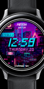 Cyberpunk Pixel Watch Messa screenshot 12