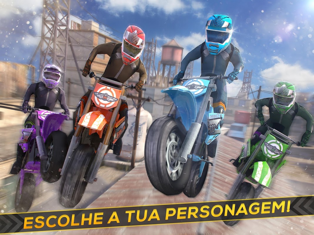 Moto Corrida Pista Velocidade Cross Arcada Grátis - Download do APK para  Android