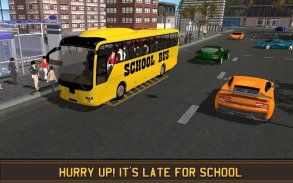 schoolbus simulator mengemudi screenshot 4