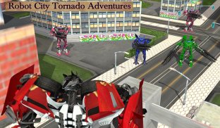 Tornado Robot:Futuristic Transformation Robot Wars screenshot 9