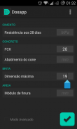 Dosapp - Dosagem de Concreto screenshot 3
