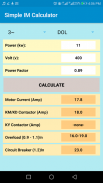 Simple Motor Calculator screenshot 4