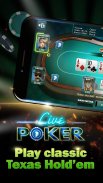 Live Poker Tables–Texas holdem and Omaha screenshot 3