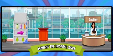 Hospital Cashier Duty - Management Game screenshot 1