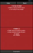 Spanish Basic Vocabulary screenshot 1