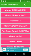 Vitamin and Minerals : Guide screenshot 2