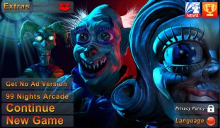 Zoolax Nächte:Böse Clowns Free screenshot 7