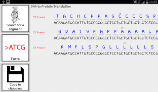 DNA2App - Sequence analyzer screenshot 2