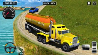 Cargo Delivery Truck Driver:Oil Tanker Truck Games screenshot 1