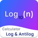 Logarithm calculator and Formula Icon