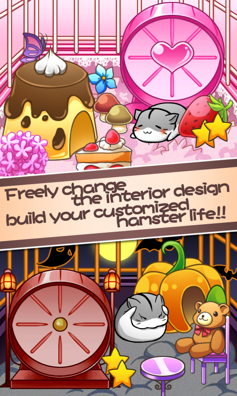 Hamster Life - Android game - So many cute hamsters! Which one of