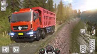 ट्रक ट्रेलर - कार्गो ट्रक चालक screenshot 2