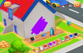 Construir cidades Jogo criança screenshot 4