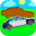 Police Car Puzzle for Baby Icon