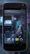 Hatsune Miku Live Wallpaper screenshot 4
