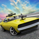 Sports Car Shooting Simulator: Drift Chase racing Icon