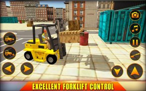 Forklift Operator Driving Simulator 2019 screenshot 0