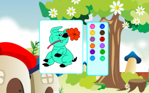 Coloring Game-Jolly Pigs screenshot 2