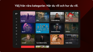 TV4 Play screenshot 1