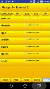 2000 Spanish Words (most used) screenshot 4