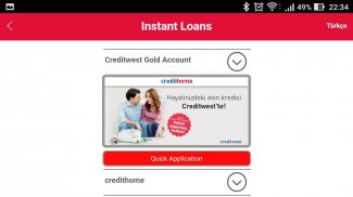 Creditwestbank Mobile Branch screenshot 3