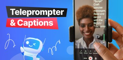 BIGVU Teleprompter & Captions