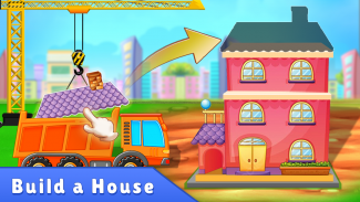 Kids Construction Vehicle Game screenshot 8