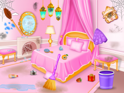 принцесса уборка дома приключе screenshot 0