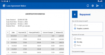 Loan Agreement Maker screenshot 5