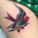 Swallow Bird Tattoo