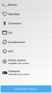 Bluetooth Device Control Free - To control robots! screenshot 8