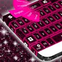 Pink Neon Keyboard Theme