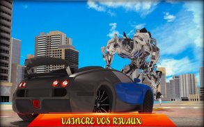 Voiture Robot Transformation 19: Cheval Robot Jeux screenshot 1