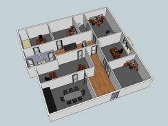 3D Modular Home Floor Plan screenshot 8