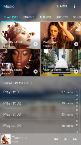 Samsung Music screenshot 14