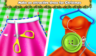 Christmas Tailor Salon Games screenshot 3