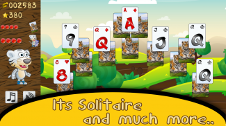 Tiger Solitaire: Fun tripeaks card solitaire screenshot 2