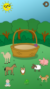Surprise Eggs - Animals :Permainan untuk Bayi screenshot 1