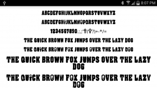 Halloween Fonts for FlipFont screenshot 6