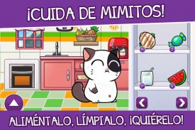 Mimitos Gato Virtual - Mascota con Minijuegos screenshot 1
