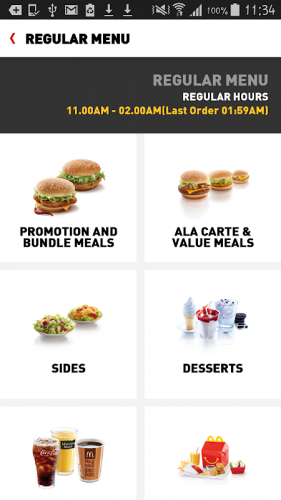 Macdonald saudi arabia menu